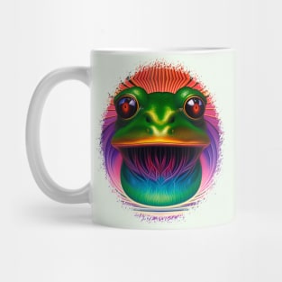 Froggy Animal Spirit (23) - Trippy Psychedelic Frog Mug